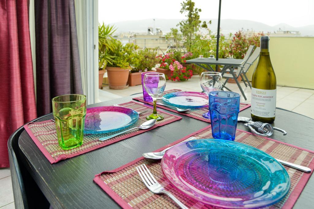 Kalypso Apartment Atene Esterno foto